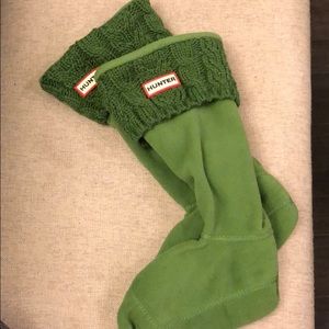 Hunter knit boot socks